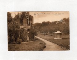 64258   Belgio,  Ruines  De Mariemont,  Une  Partie De L"aile Droite Et La Fontaine,  NV - Morlanwelz