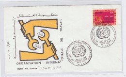 Algeria INTERNATIONAL LABOUR ORGANIZATION ILO FDC 1969 - ILO