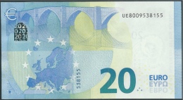 € 20  FRANCE  UE U004 D6  DRAGHI  UNC - 20 Euro