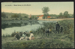 +++ CPA - LA HULPE - Etang Solvay Du Gris Moulin - Carte Couleur Avec Un Fin Relief   // - La Hulpe