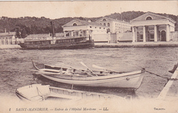 CPA (83) SAINT MANDRIER Entrée De L' Hôpital Maritime Hôpital Militaire ? Cachet Peu Visible Au Dos (2 Scans) - Saint-Mandrier-sur-Mer