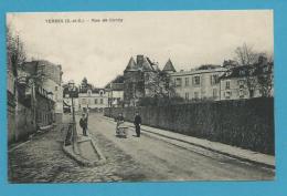 CPA Rue De Concy YERRES 91 - Yerres