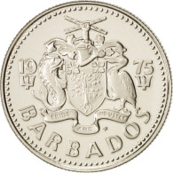 Monnaie, Barbados, 10 Cents, 1975, Franklin Mint, FDC, Copper-nickel, KM:12 - Barbados (Barbuda)