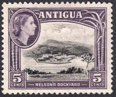 Antigua 1953 5d SG125 Mint - 1858-1960 Colonia Británica