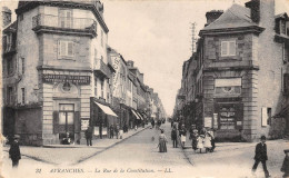 50-AVRANCHES- LA RUE DE LA CONSTITUTION - Avranches