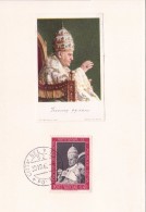 Vatican - Carte Maximum - Cartes-Maximum (CM)