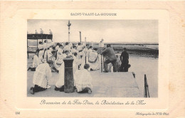 50-SAINT-VAAST-LA-HOUGUE- PROCESSION DE LA FÊTE-DIEU, LA BENEDICTION DE LA MER - Saint Vaast La Hougue