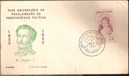 Brazil & FDC 140 Years Of Independence Of Brazil, Rio De Janeiro, 1962 (719) - FDC