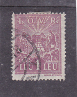 # 194  REVENUE STAMP, I.O.V.R, 1 LEU, ONE STAMP, ROMANIA. - Steuermarken