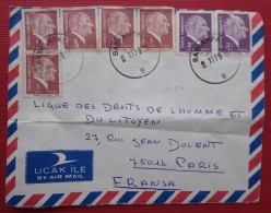 -- LETTRE DE BAYRAMPASA  POUR LA FRANCE -- - Covers & Documents