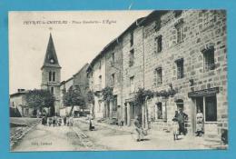 CPA - Tabacs Eglise Place Gambetta PEYRAT-LE-CHATEAU 87 - Other & Unclassified