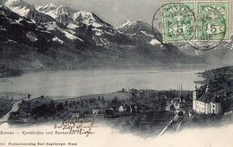 SARNEN  -  KIRXHHOFEN UND SARNERSEE  -  Août 1907 - Sarnen