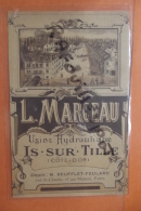 Cp Rare Is Ur Tille Pub L Marceau Usine Hydraulique - Is Sur Tille