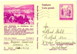 CUR-L10 - AUTRICHE Entier Postal Illustré De SEEBODEN Centre Thermal - Cartes Postales