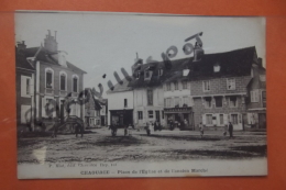 C P Chaource Place De L'eglise Et De L'ancien Marché - Chaource