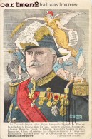 CARICATURE SATIRIQUE PATRIOTISME GENERAL JOFFRE ILLUSTRATEUR GILBERT GAUTIER - Satiriques