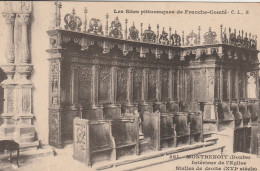 MONTBENOIT    DOUBS   25    CPA  INTERIEUR DE L'EGLISE LES STALLES DE DROITE - Sonstige & Ohne Zuordnung