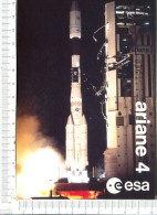 EUROPEEN  SPACE  AGENCY  -   ESA  -   ARIANE   4 -    Flight  V 37   -  1990 - Space