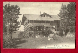 HBG-17  RARE : St. Cergue, St-Cergues, Les Fiérays. Chalet, TRES ANIME. Cachet 1922, Timbre Manque - Saint-Cergue