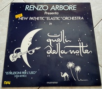 LP 12" ARBORE RENZO QUELLI DELLA NOTTE LIVE LP TELESFORO 1985 - Altri - Musica Italiana