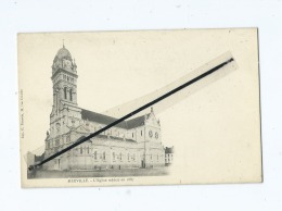 CPA -  Merville  -  L'Eglise Rebâtie En 1887 - Merville