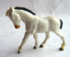 FIGURINE STARLUX  - ANIMAUX ANIMAL DE LA FERME - PONEY 4181 (1) Pas Clairet - Starlux