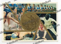 (*) Olimpiadi - Sport Canottaggio Ciclismo Salto Nuoto Scherma  - Intero Postale - XXL CArd - Big Format - Rudersport