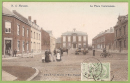 Manage - La Place Communale - Belgique - História Postal - Filatelia - Philately - Moçambique - Manage