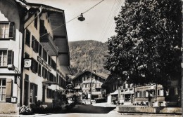 WILDERSWIL → Dorfplatz Mit Hotel & Pension Bären Und Restaurant Tee Room Alpenblick Anno 1949 - Wilderswil
