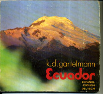 ECUADOR EQUATEUR ESPANOL ENGLISH DEUTCH PHOTOS - Catalogues