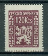 CESKOSLOVENSKO - OFFICIAL 1947: Yv Service 11, ** MNH - FREE SHIPPING ABOVE 10 EURO - Dienstzegels