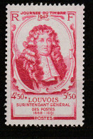 FRANCE N° 779 4F50 + 5F50 ROSE CARMINE JOURNEE DU TIMBRE EMPATEE NEUF SANS CHARNIERE - Ungebraucht