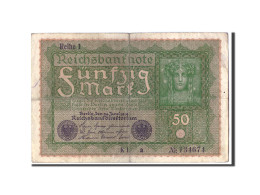 Billet, Allemagne, 50 Mark, 1919, 1919-06-24, KM:66, B+ - 50 Mark