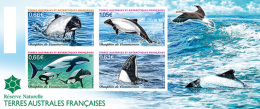 TAAF  2015  Dolfijnen Blok        Postfris/mnh/neuf - Unused Stamps