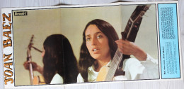 Poster Ancien Chanteuse JOAN BAEZ Années 70 Formule 1 - Posters