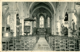 Dilbeek - Binnenste Der Kerk. L'Intérieur De L'eglise. / Drukkerij Em. Tiebout - Dilbeek