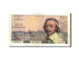 Billet, France, 10 Nouveaux Francs, 10 NF 1959-1963 ''Richelieu'', 1960 - 10 NF 1959-1963 ''Richelieu''