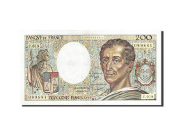 Billet, France, 200 Francs, 1981, 1983, SUP, Fayette:70.3, KM:155a - 200 F 1981-1994 ''Montesquieu''