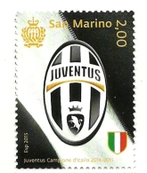 2015 - San Marino 2488 Juventus Campione   +++++++ - Unused Stamps