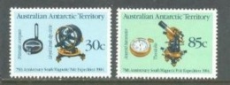 1984 AUSTRALIAN ANTARCTIC TERRITORY (AAT) FIRST EXPEDITION MICHEL: 61-62 MNH ** - Neufs