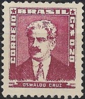 BRAZIL 1954 Portraits. Cruz - 20c Red MNG - Ongebruikt