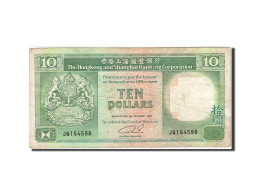 Billet, Hong Kong, 10 Dollars, 1985-1987, 1991-01-01, KM:191c, TB - Hongkong