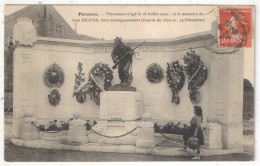 80 - PERONNE - Monument érigé Le 18 Juillet 1909 - A La Mémoire De Jean DELPAS, Mort Courageusement (Guerre De 1870-71) - Peronne