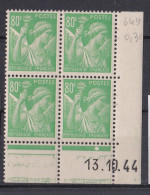 Coin Daté Type IRIS - N° 649 - 13.10.1944 - 1939-44 Iris