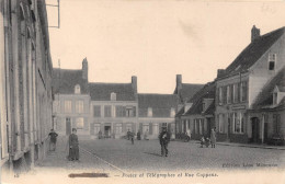 59-HONDSHOOTE- POTES ET TELEGRAPHES ET RUE COPPENS - Hondshoote