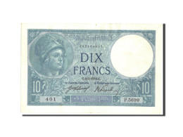 Billet, France, 10 Francs, 10 F 1916-1942 ''Minerve'', 1918, 1918-05-04, SPL - 10 F 1916-1942 ''Minerve''