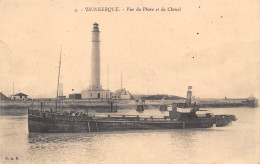 59-DUNKERQUE- VUE DU PHARE ET DU CHENAL - Dunkerque