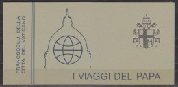 Vatican City 1985 Journeys Pope Booklet ** Mnh (32380) - Carnets