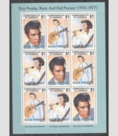 DOMINICA SHEET ELVIS PRESLEY SINGERS ACTORS - Elvis Presley