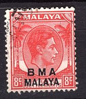 Malaysia - BMA, 1945, SG   7, Used (Wmk Mult Script Crown CA) - Malaya (British Military Administration)